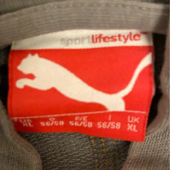 Puma grey zip up vintage - Picture 3 of 3